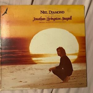 Neil Diamond 1972 Vintage Original Johnathan Livingston Seagull Vinyl & Book